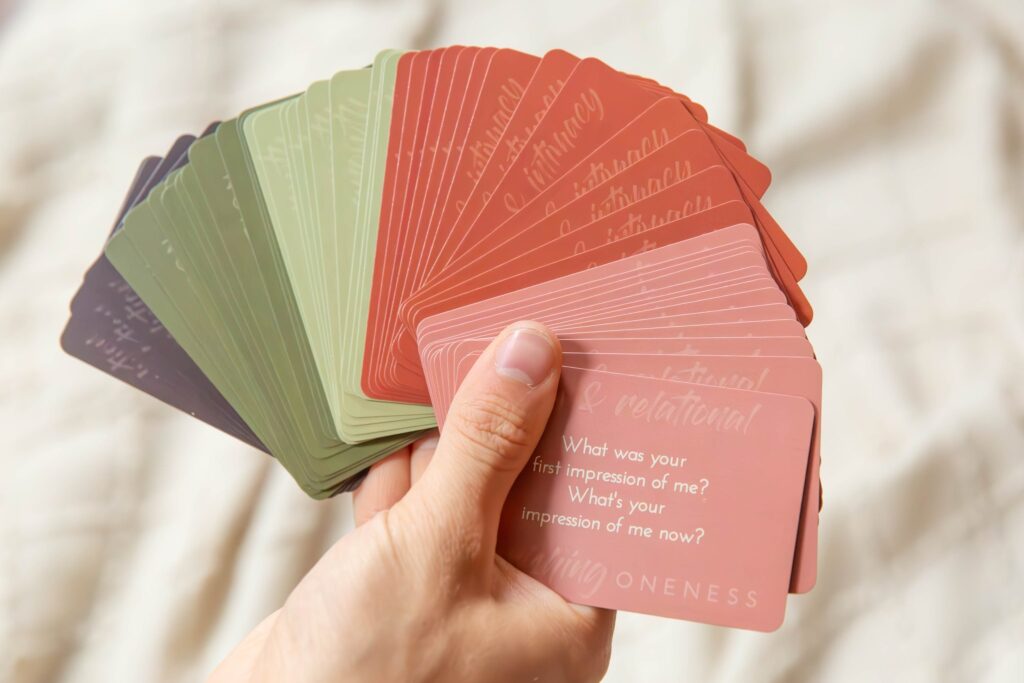 Intentional relationship cards