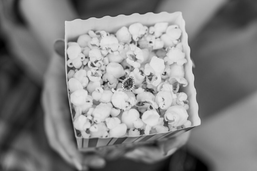 Popcorn ring shot