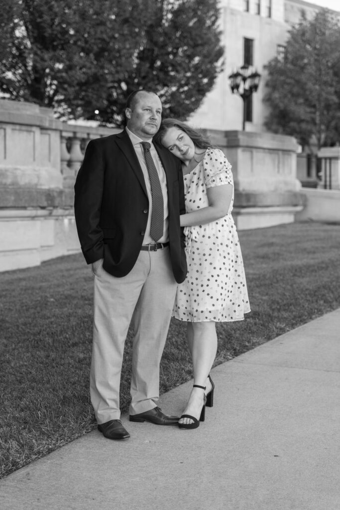 Engagement Session at the Scioto Mile