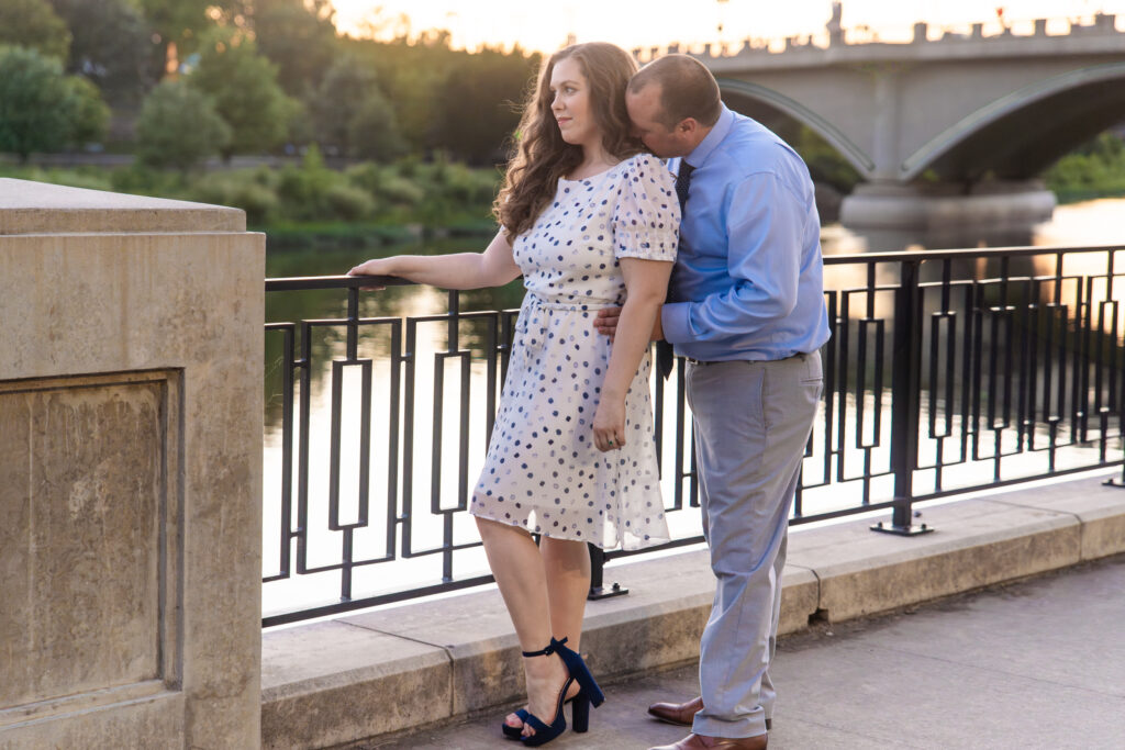 Sweet photo on the Scioto Mile