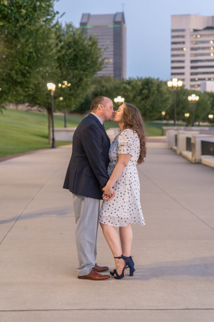 Couple at the Scioto Mile